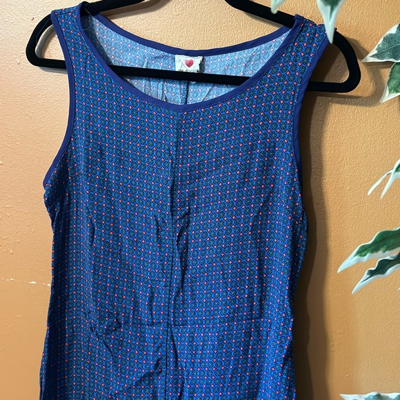 Blue & Pink Patterned dress/tunic - Picture 3 of 6